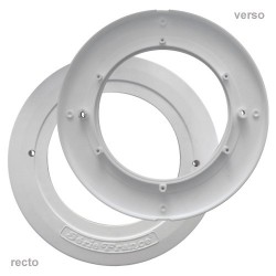 Collerette à visser à 2 trous projecteur à verrou (sans vis)