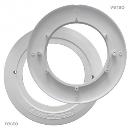 Collerette à visser à 2 trous projecteur à verrou