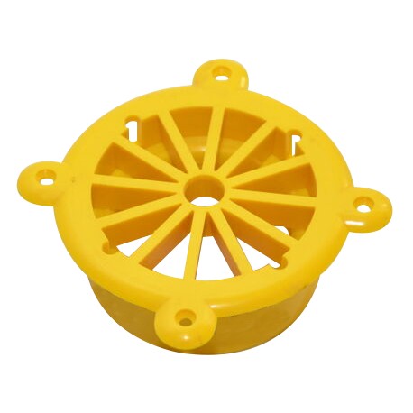 Grille hélice jaune