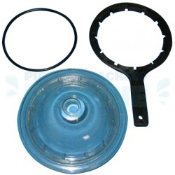 Couvercle 6" complet avec clé pour filtre Python S