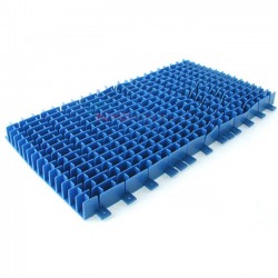 BROSSE PVC DIAG BLEUE
