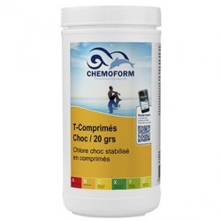 CHLORE CHOC Comprimé 20g (1kg)