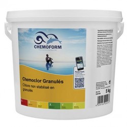 CHLORE NON STABILISE Chemoclor Granulés (5 kg)