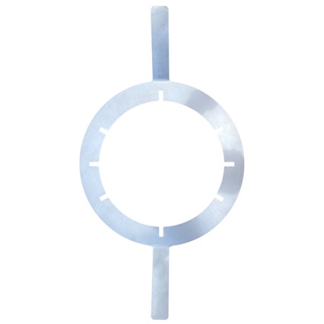 CLEF DE SERRAGE MÉTAL 4 OREILLES