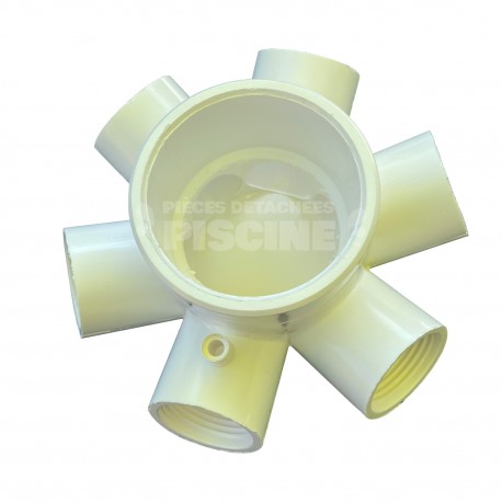 Collecteur bas 6 trous complet pour filtre Python et RTM