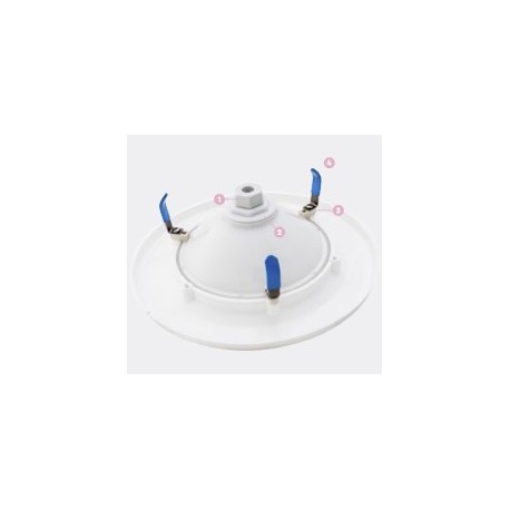 Bloc optique universel, à clips, LED, blanc