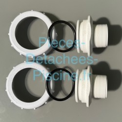 RACCORD 2 PCES POUR KIT VANNE SFC 1 1/2" FILETE 1/2" 