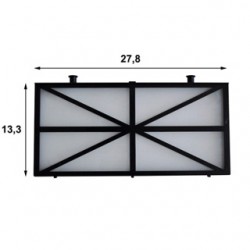 Filtre à pollens 100 µm Pool Valet SR, RC, (les 4)