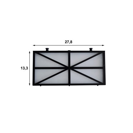 Filtre à pollens 100 µm Pool Valet SR, RC, (les 4)