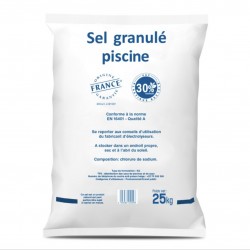 Sel granulé piscine  - Sac de 25kg