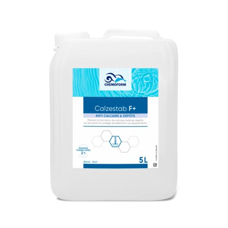 Anti-calcaire + anti-métaux flacon de 5L