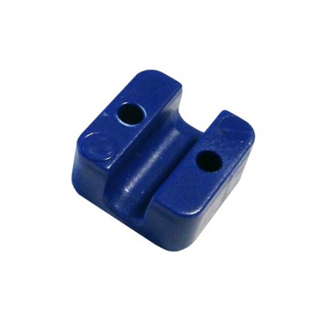 Accroche câble bleu