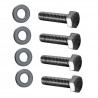 4 vis et 4 joints pour corps de pompe